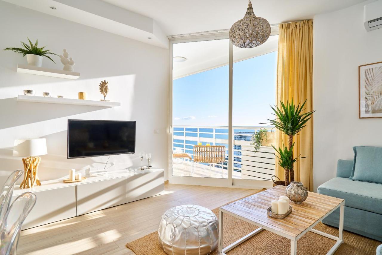 Sunset Beach Charming Apartment With Jacuzzi Torremolinos Exteriör bild