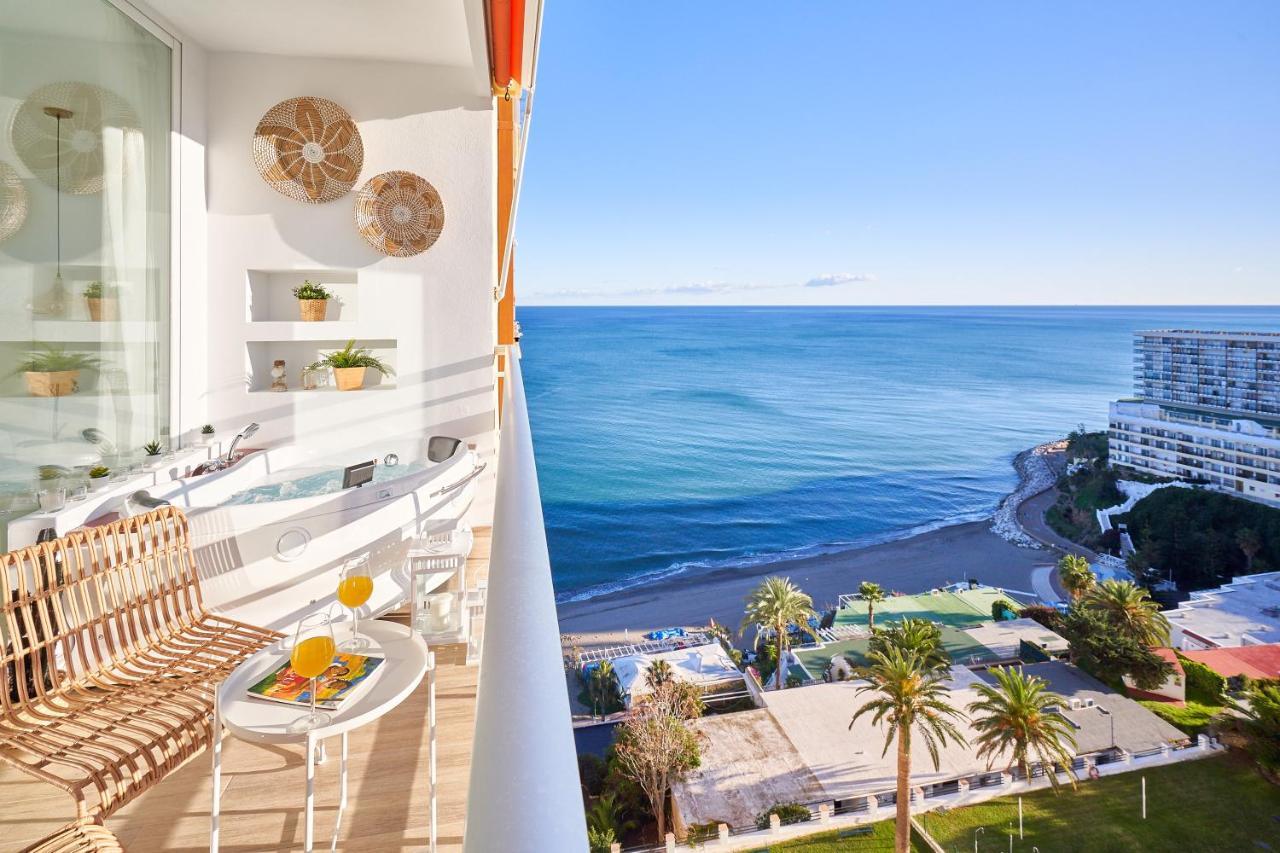 Sunset Beach Charming Apartment With Jacuzzi Torremolinos Exteriör bild